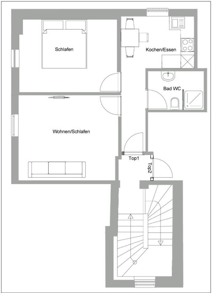 Idyllische Suite In Zentrumsnaehe Mit Parkplatz Top 1 Гмунден Экстерьер фото
